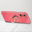 Obal na mobil pre Xiaomi POCO F4 GT, Electro Ring, červené