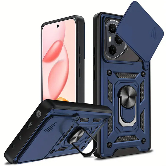 Obal na mobil pre Honor 400 Pro 5G, CamShield Slide, modré