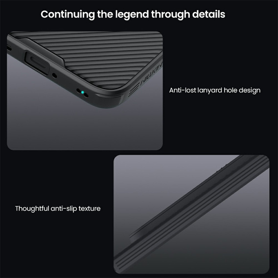 Puzdro NILLKIN Camshield Pro s krytom fotoaparátu pre Xiaomi Redmi Note 15 Pro Plus 5G