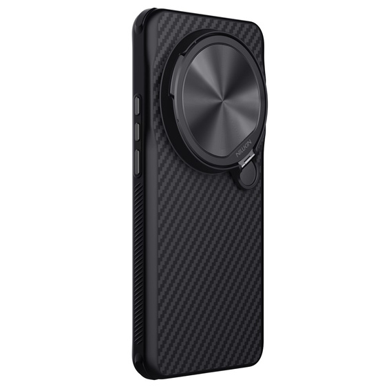 Puzdro pre Xiaomi 15 Ultra, pancierované Nillkin, Carbo Prop, pre Magsafe, čierne