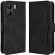 Klapkové puzdro pre Xiaomi Redmi 13C / Poco C65, Card Slot, čierne