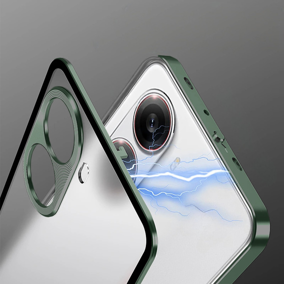 Puzdro pre Xiaomi Poco X7 Pro 5G, Frame Case, zelený