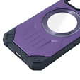 Puzdro pre iPhone 14 Pro Max, Heavy Duty, pre MagSafe, fialové
