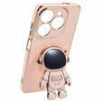 Obal na mobil pre Infinix Hot 40i, Astronaut, ružové