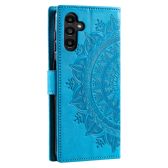 Klapkové puzdro pre Samsung Galaxy A05s 4G, Mandala, modrý