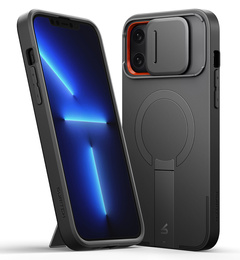Puzdro pre iPhone 12 Pro Max / 13 Pro Max, Suritch Shockproof, pre MagSafe, čierne