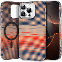 Puzdro pre iPhone 16 Pro, Frame Kickstand, pre MagSafe, Sunset Grey