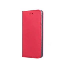 Puzdro pre Oppo Reno 11F 5G, Smart Magnet, červené + 9H sklo