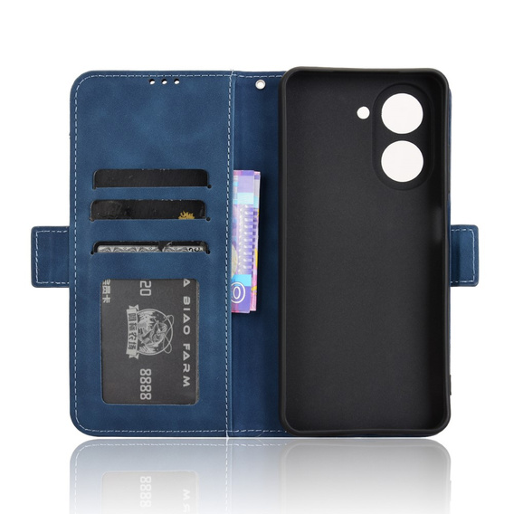 Klapkové puzdro pre Xiaomi Redmi A5, Card Slot, tmavomodré