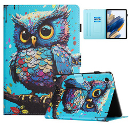 Puzdro pre Lenovo Tab M10 10.1 Gen 3, s chlopňou, owl