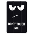 Puzdro pre Samsung Galaxy Tab A9, Smartcase, don't touch me