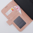 Klapkové puzdro pre Motorola Moto G54 5G, Card Slot, ružové