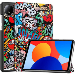 Puzdro pre Xiaomi Redmi Pad SE 8.7, Smartcase, graffiti