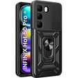 Obal na mobil pre Infinix Hot 50 Pro+ 4G, CamShield Slide, čierne