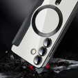 Klapkové puzdro pre Samsung Galaxy S24+ Plus, RFID Wallet MagSafe CamShield, čierne