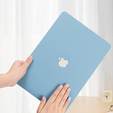Puzdro pre MacBook Air 13 A2337 M1 A2179 A1932, HardShell, modré