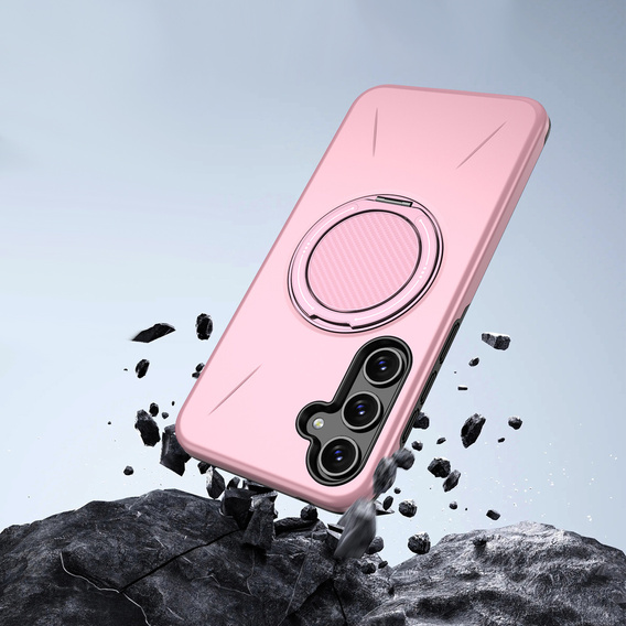 Puzdro MagSafe s podstavcom pre Samsung Galaxy A57 5G, ružové