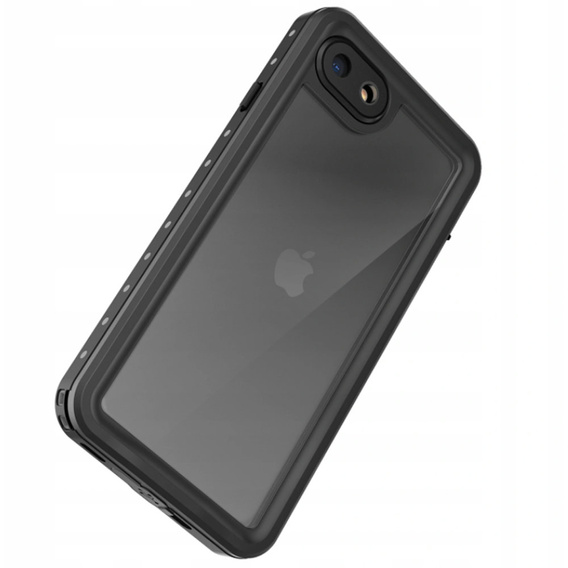 Vodotesné puzdro IP68 pre iPhone 7/8/SE 2020/SE 2022, čierne