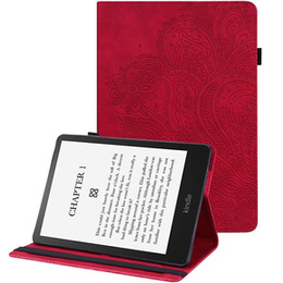 Puzdro s chlopňou pre Amazon Kindle Paperwhite 5 (2021), flower, modré