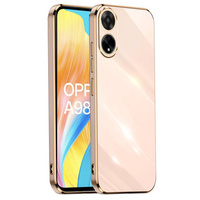 Puzdro pre Oppo A98 5G, Glamour CamShield, ružové rose gold