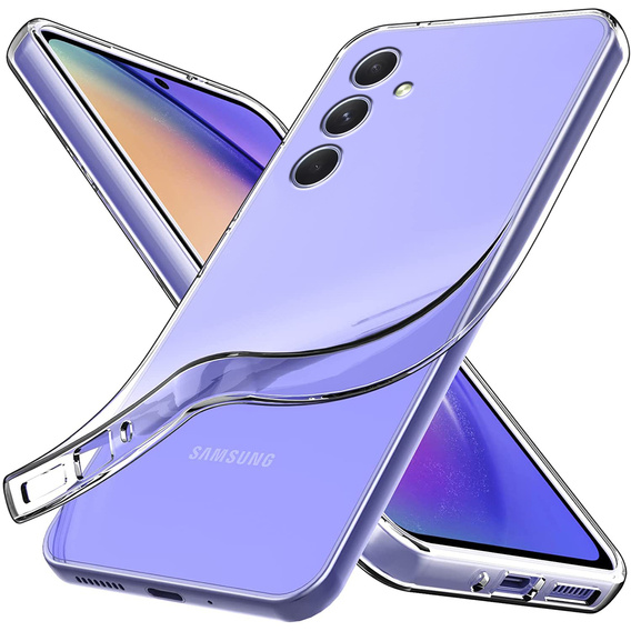 Tenké puzdro pre Samsung Galaxy A54 5G, Slim, priehľadné