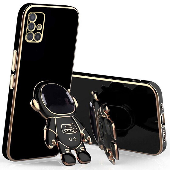 Obal na mobil pre Samsung Galaxy A71, Astronaut, čierne