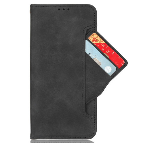 Klapkové puzdro pre Xiaomi 14 Ultra, Card Slot, čierne