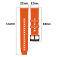 Silikónový remienok univerzálny 22 mm