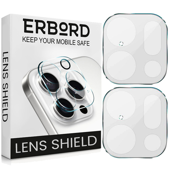 2x ERBORD tvrdené sklo na ochranu displeja pre Oppo Find X9