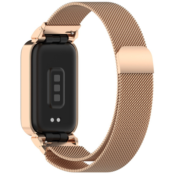 Milánsky náramok pre Samsung Galaxy Fit 3, čierny