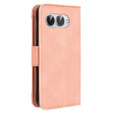 Klapkové puzdro pre T Phone 3 5G, Card Slot, ružové