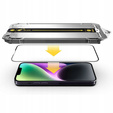 2x tvrdené sklo pre iPhone 16e / 14 / 13 / 13 Pro, ERBORD Easy App Full Screen Protector