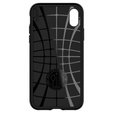 Puzdro Spigen Liquid Air matte black pre Apple iPhone X / Xs