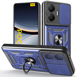 Obal na mobil pre Xiaomi Poco F7, CamShield Slide, modré