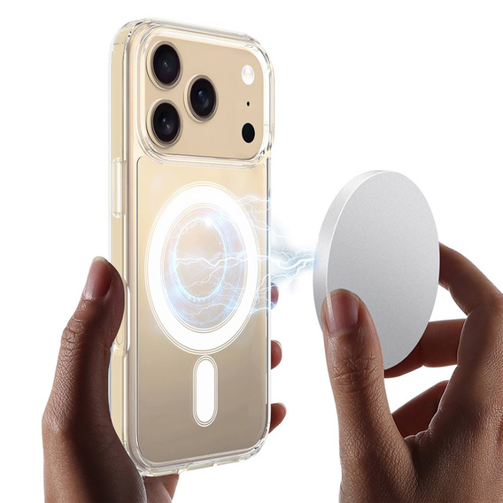 Magnetické puzdro TPU + akryl pre iPhone 17 Pro Max