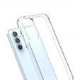 Obal na mobil pre Samsung Galaxy A54 5G, Fusion Hybrid, priehľadné