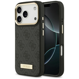 Puzdro GUESS 4G Logo Plate MagSafe pre iPhone 17 Pro