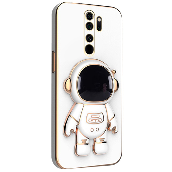 Obal na mobil pre Xiaomi Redmi Note 8 Pro, Astronaut, biele