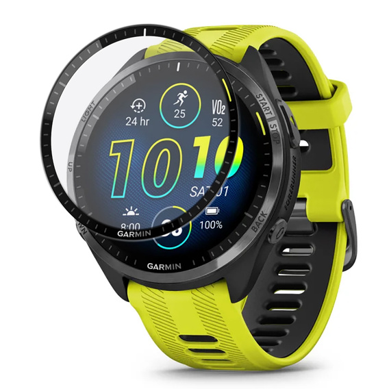 2x hybridné sklo ERBORD pre Garmin Forerunner 965