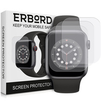 3x ERBORD Hydrogélová fólia pre Apple Watch 4/5/6/SE 44mm