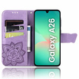 Klapkové puzdro pre Samsung Galaxy A26, Butterfly, fialové