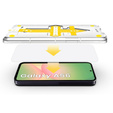 2x tvrdené sklo pre Samsung Galaxy S25 Edge, ERBORD Easy App Full Screen Protector