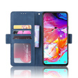 Klapkové puzdro pre Samsung Galaxy A20s, Card Slot, tmavomodré