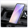 Puzdro pre Samsung Galaxy A16, pre MagSafe, ERBORD Matt Case, čierne + sklo na displej