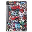 Puzdro pre Samsung Galaxy Tab S9 Plus, Smartcase, graffiti