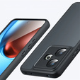 Obal na mobil pre Realme GT 7 / 7T, Fusion Hybrid, transparentné / čierne
