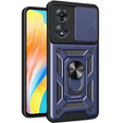 Obal na mobil pre Oppo A98 5G, CamShield Slide, modré