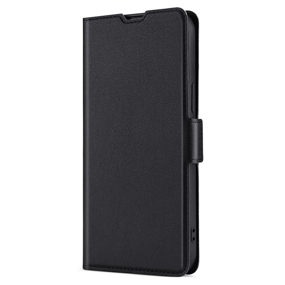 Klapkové puzdro pre Motorola Moto G22, Magnetic Clasp, čierne