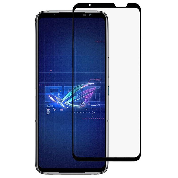 RURIHAI 3D celoobrazovkové tvrdené sklo pre Asus ROG Phone 6 5G