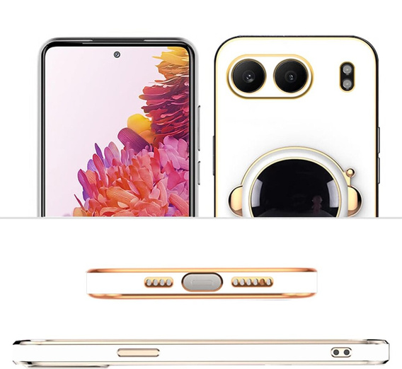 Obal na mobil pre OnePlus Nord 4, Astronaut, biele